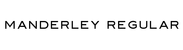 Manderley Regular  les polices de caractères gratuit tlcharger