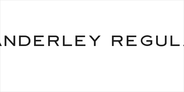 Manderley Regular Logo