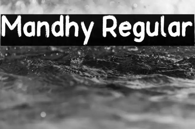 Mandhy Regular Example 1