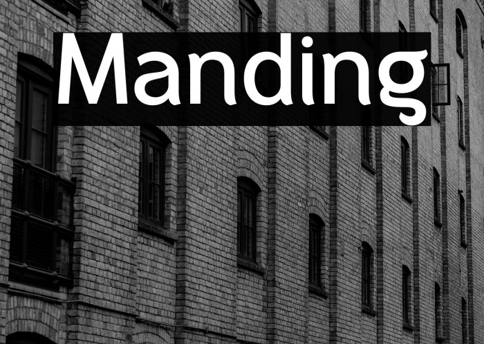 Manding Example 1