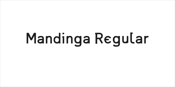 Mandinga Regular Logo
