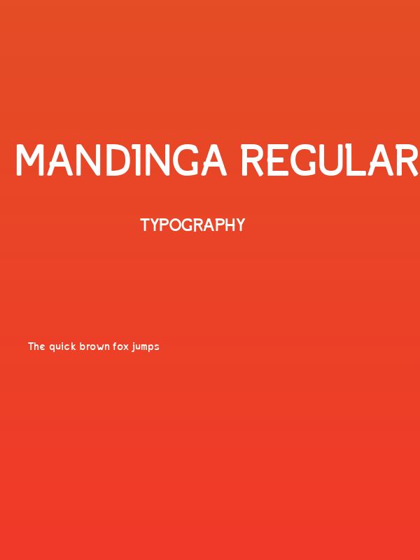 Mandinga Regular Poster