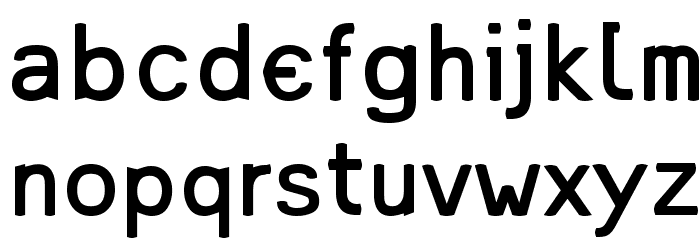 Mandinga Regular Font LOWERCASE