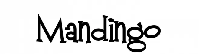 Mandingo  नि: शुल्क फ़ॉन्ट्स डाउनलोड