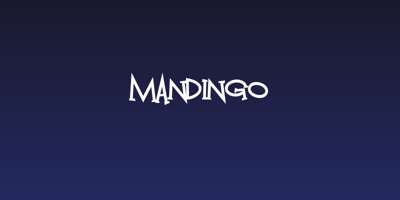 Mandingo Social Header