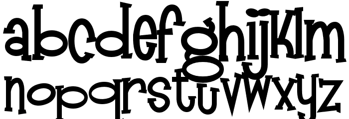 Mandingo Font LOWERCASE