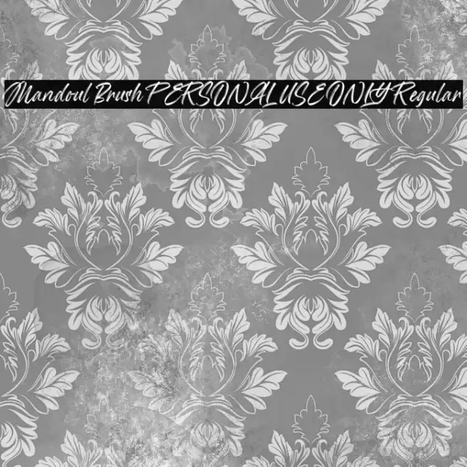 Mandoul Brush PERSONAL USE ONLY Regular Example 1