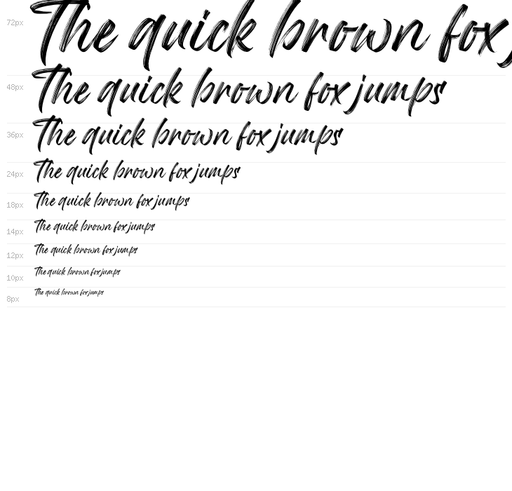 Mandoul Brush PERSONAL USE ONLY Regular Waterfall