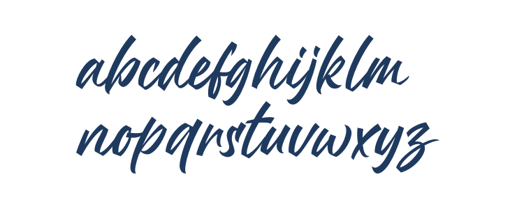 Mandoul Script PERSONAL USE ONLY Regular Lowercase