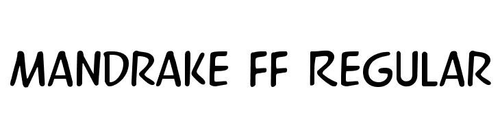 Mandrake FF Regular  免费字体下载