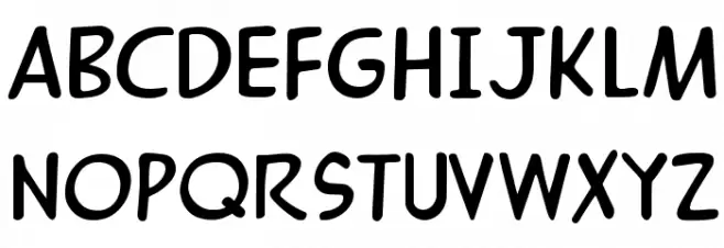 Mandrake FF Regular Font Litere mari