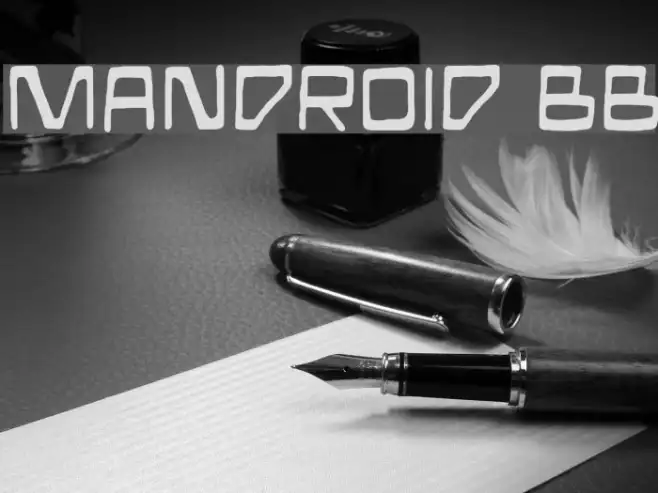 Mandroid BB Example 2