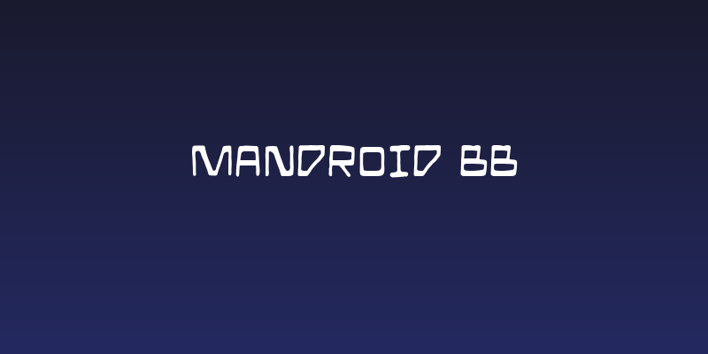 Mandroid BB Social Header