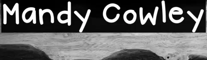 Mandy Cowley خط examples