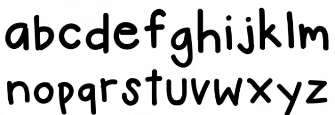 Mandy Cowley خط أحرف صغيرة