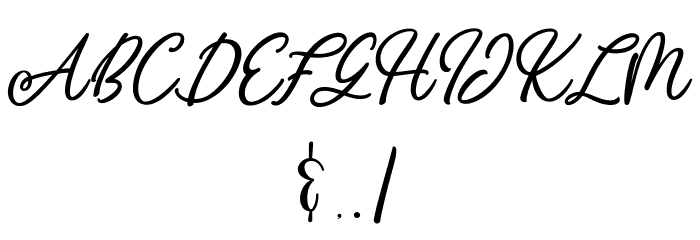 Mandymores Font OTHER CHARS