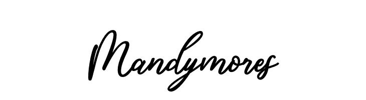Mandymores  Frei Schriftart Herunterladen