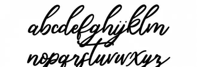 Mandymores خط أحرف صغيرة