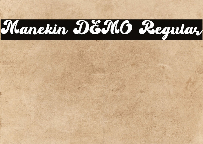 Manekin DEMO Regular Example 2