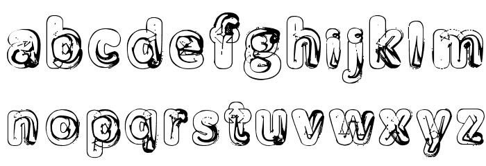 Manenschijn Font LOWERCASE