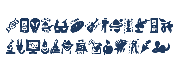 Manero Iconos Uppercase