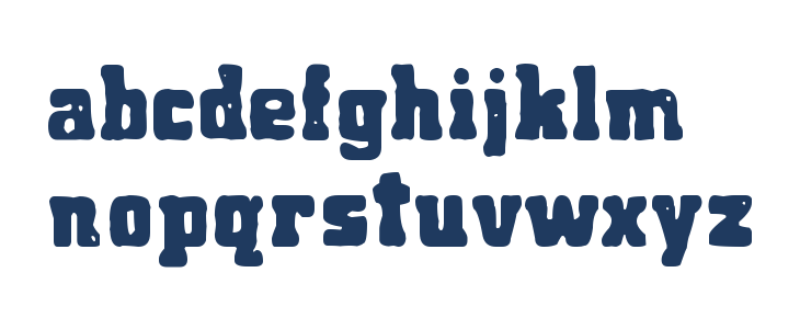 Manero University Lowercase