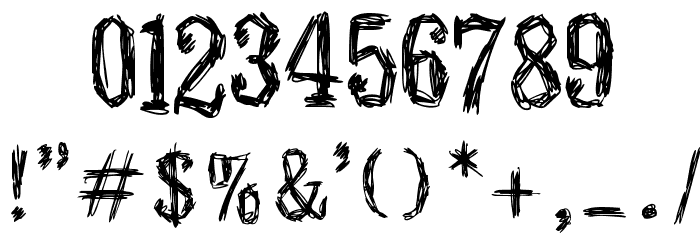 Manero Font OTHER CHARS