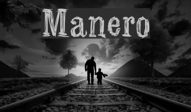 Manero Font examples