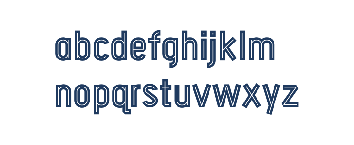 Maneuver Inline Lowercase