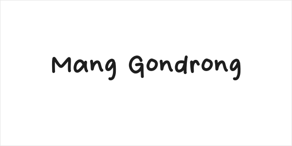 Mang Gondrong Logo