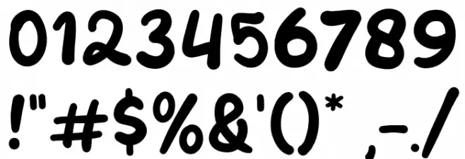 Mang Kenapa Font OTHER CHARS