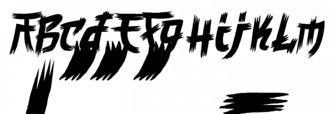 Manga Style Font OTHER CHARS