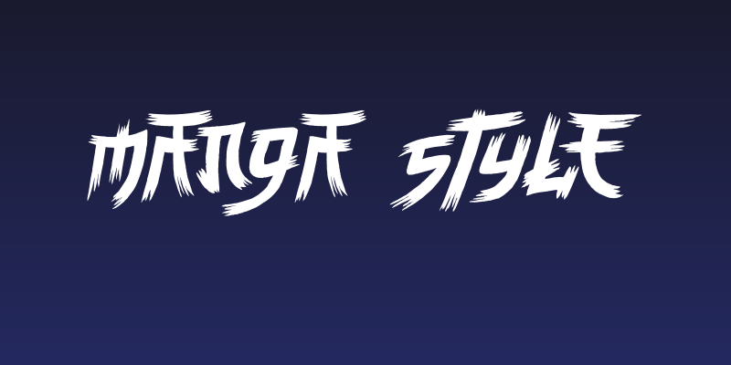 Manga Style Social Header