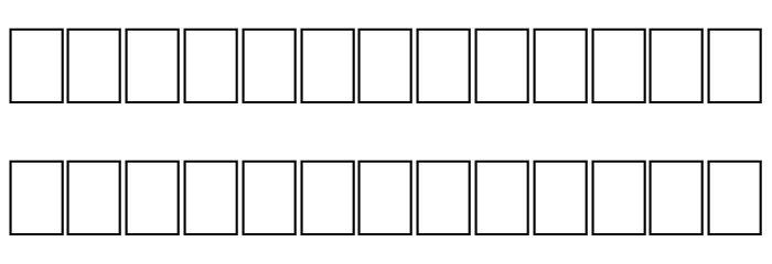 Manga Style Font LOWERCASE