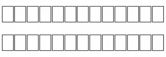 Manga Style Schriftart Kleinbuchstaben