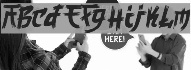 Manga Style Font examples