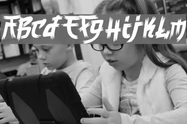 Manga Style Font examples