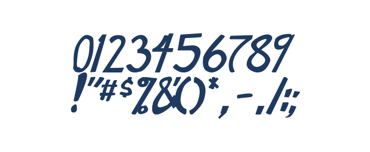 Manga speak 2 Bold Italic Other Characters