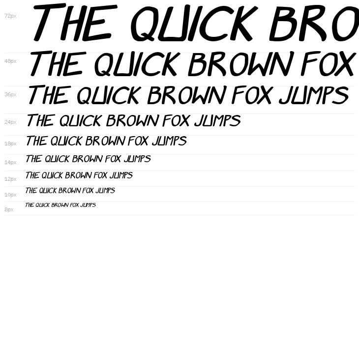 Manga speak 2 stocky Bold Waterfall