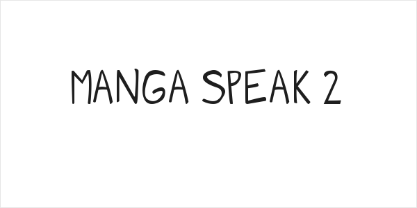 Manga speak 2 Logo