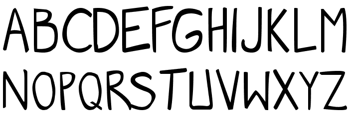 Manga speak 2 Font LOWERCASE