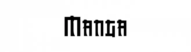 Manga  Descarca Fonturi Gratis