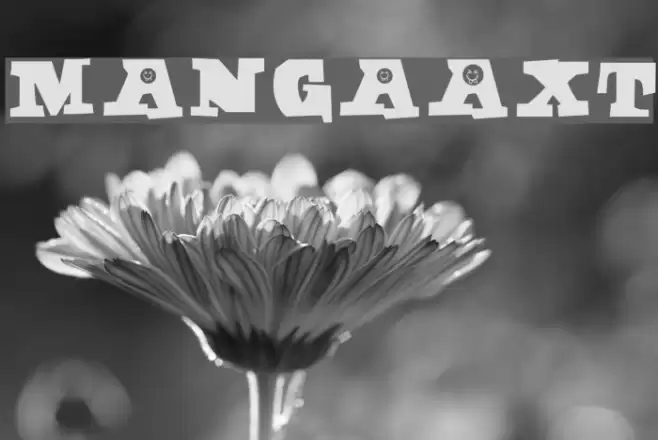 MangaAxt Font examples