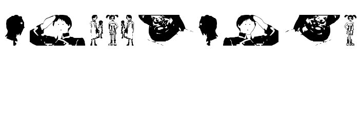 MangaManjana Font OTHER CHARS