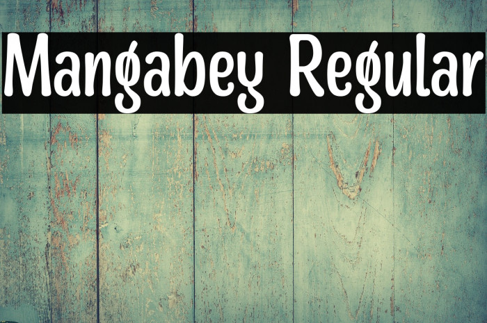 Mangabey Regular Example 3