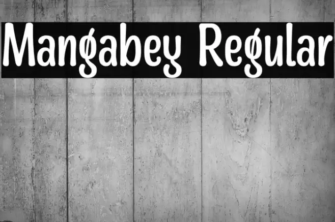 Mangabey Regular Example 3