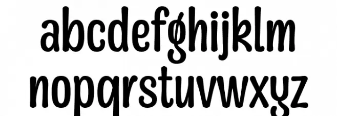Mangabey Regular Шрифта строчной
