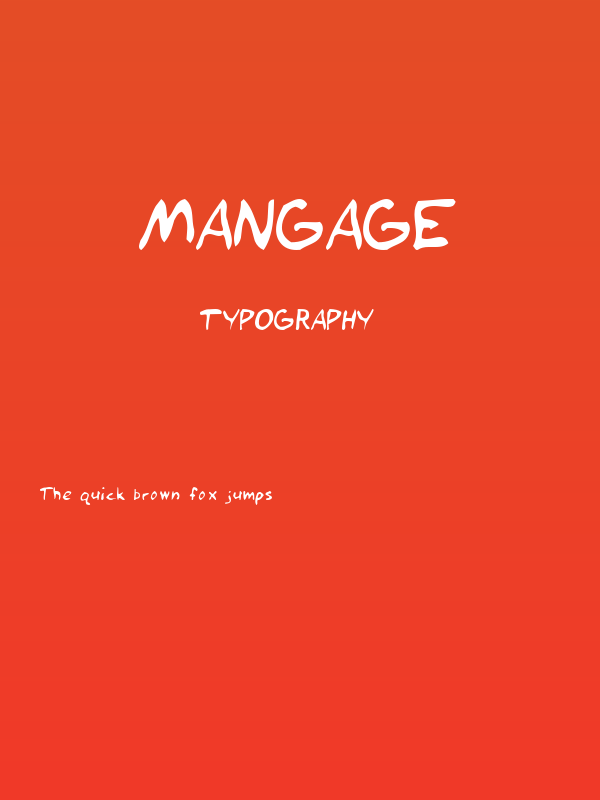 Mangage Poster