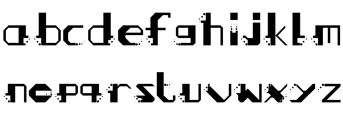 Mangahas Regular Font LOWERCASE