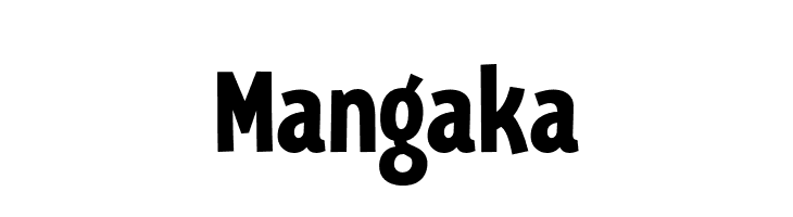 Mangaka  Descarca Fonturi Gratis